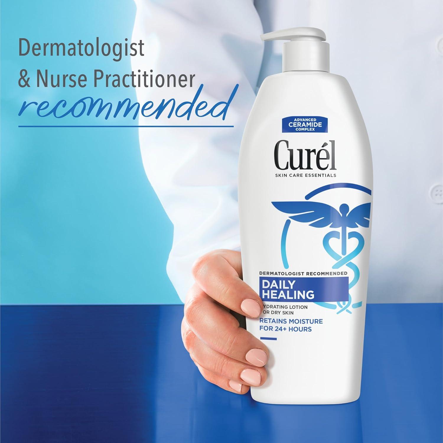 image:imageCurel Daily Healing Body Lotion for Dry Skin Dermatologist Recommended Hydrating Body Lotion with Advanced Ceramides Complex 20 Oz