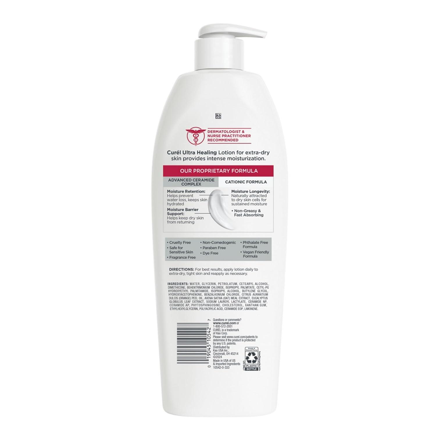 image:imageCurel Ultra Healing Intensive FragranceFree Lotion For ExtraDry Skin Dermatologist Recommended Ideal for Sensitive Skin Cruelty Free Paraben Free 1 Oz Pack of 3020 Fl Oz Pack of 1