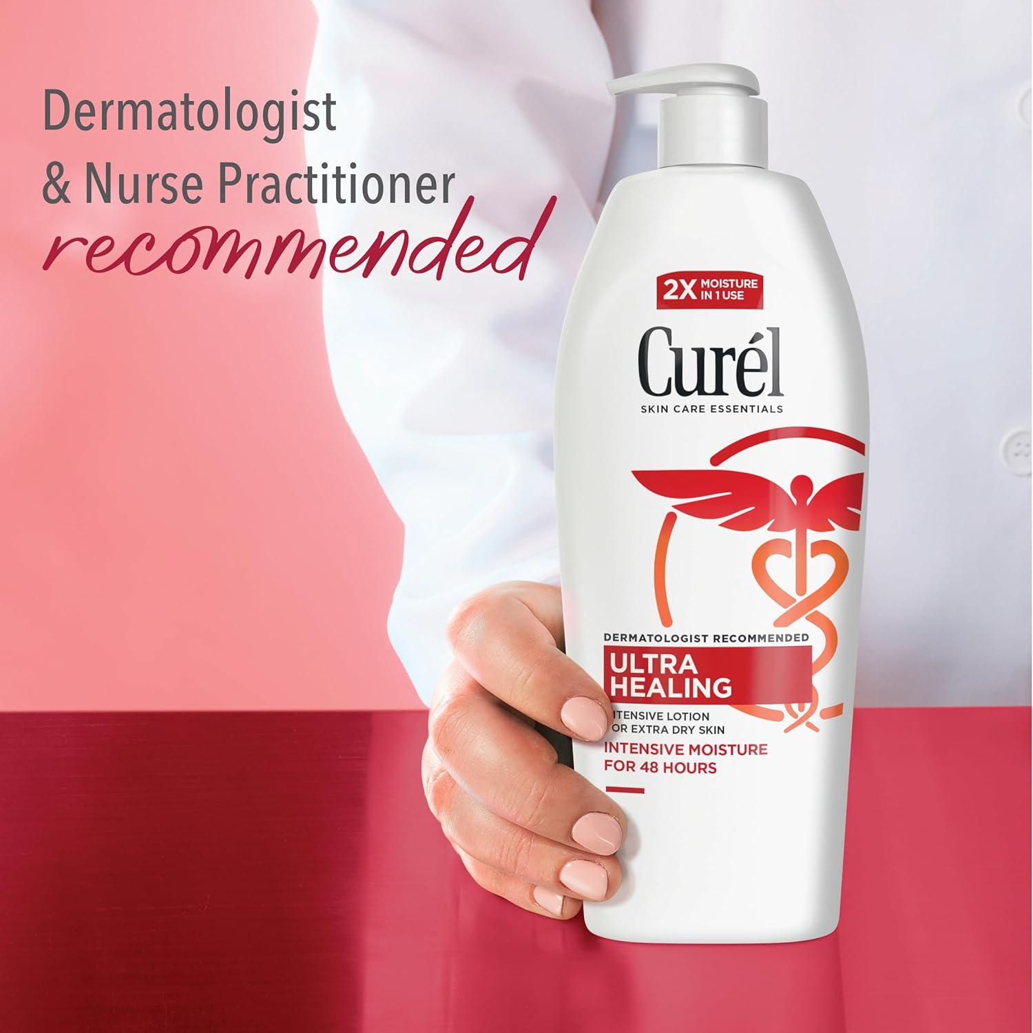 image:imageCurel Ultra Healing Intensive FragranceFree Lotion For ExtraDry Skin Dermatologist Recommended Ideal for Sensitive Skin Cruelty Free Paraben Free 1 Oz Pack of 3013 Fl Oz Pack of 3