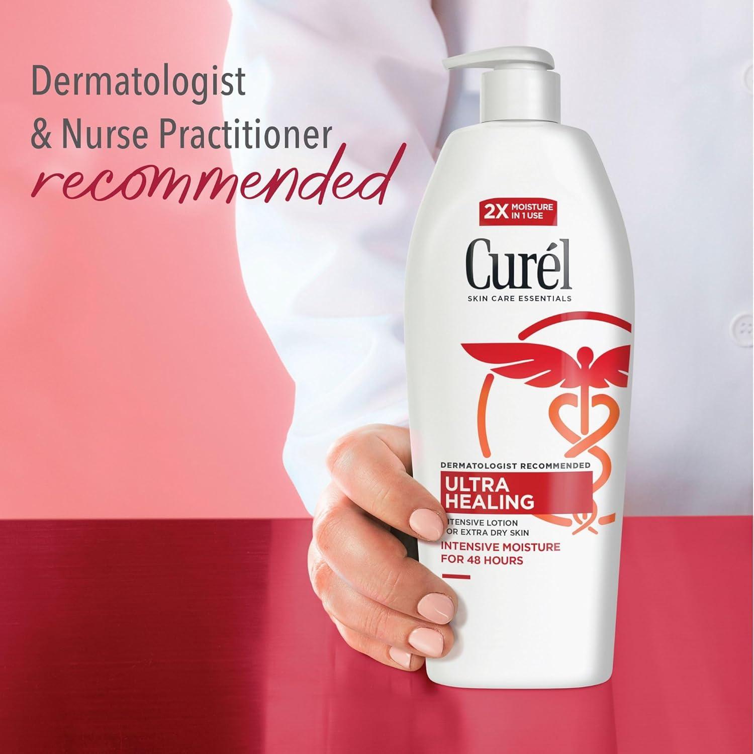 image:imageCurel Ultra Healing Intensive FragranceFree Lotion For ExtraDry Skin Dermatologist Recommended Ideal for Sensitive Skin Cruelty Free Paraben Free 20 Oz