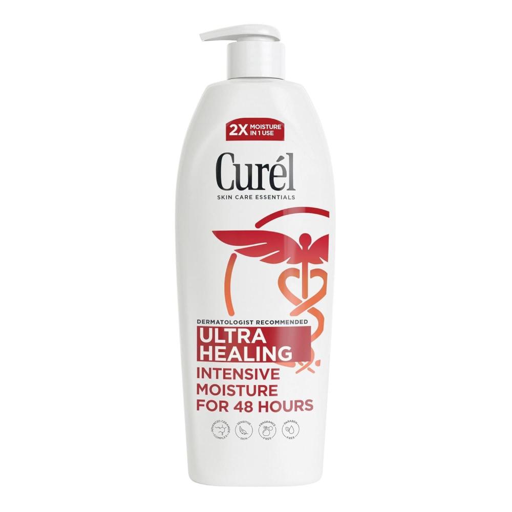 image:imageCurel Ultra Healing Intensive FragranceFree Lotion For ExtraDry Skin Dermatologist Recommended Ideal for Sensitive Skin Cruelty Free Paraben Free 1 Oz Pack of 3020 Fl Oz Pack of 1