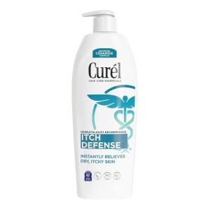 Curel Itch Defense Calming Body Lotion, Moisturizer for Dry, Itchy Skin, Body and Hand Lotion, with Advanced Ceramide Complex, Pro-Vitamin B5, Shea Butter, 20 Oz(20 Fl Oz (Pack of 1))