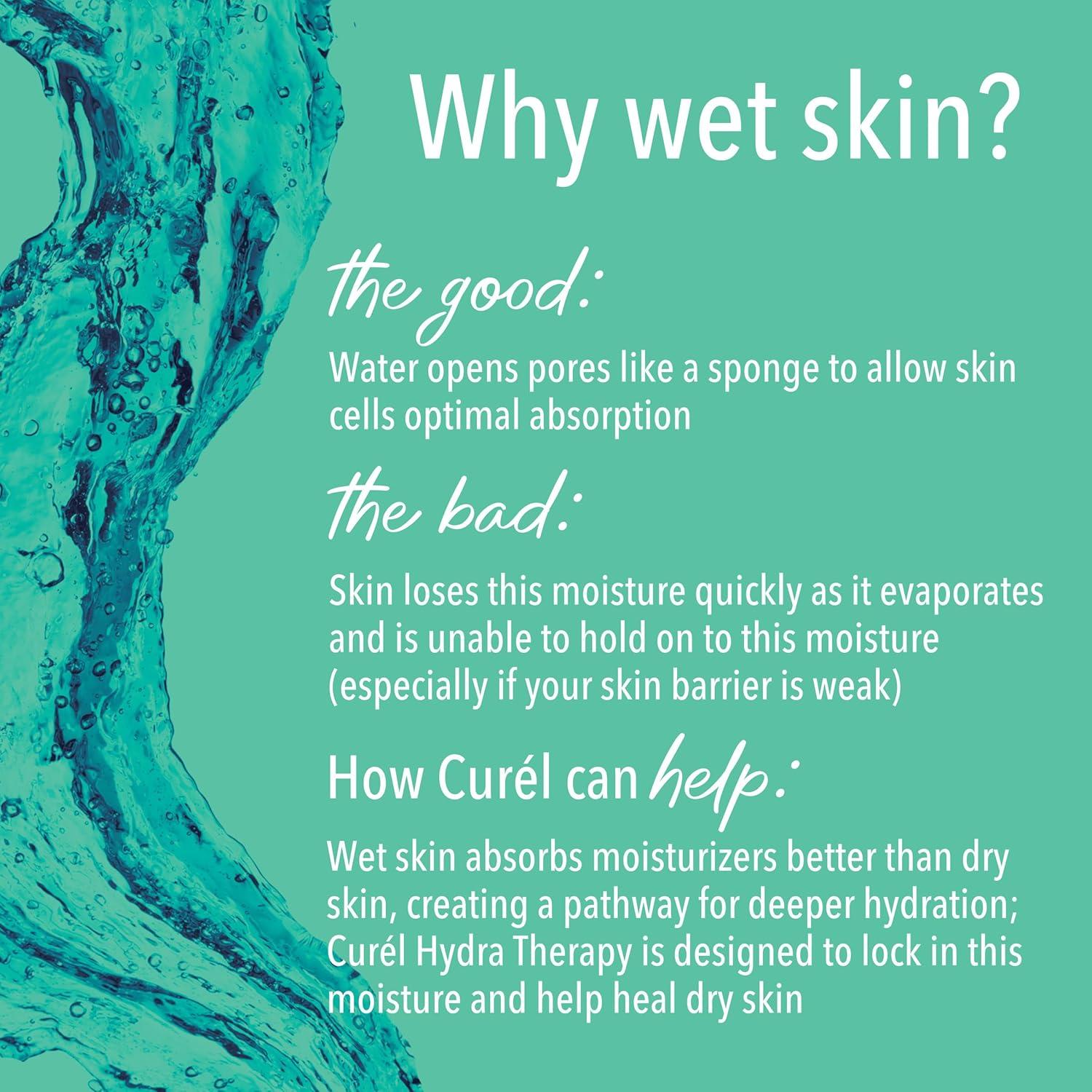 image:imageCurel Hydra Therapy In Shower Lotion Itch Defense Body Moisturizer with Advanced Ceramide Complex Vitamin E amp Oatmeal Extract 12 OzUnscented