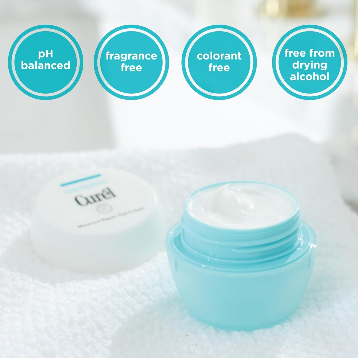 image:imageCurel Japanese Skin Care AntiWrinkle Hydrating Serum Lightweight Serum Fragrance Free amp Colorant Free For Sensitive Skin 13 OzMoisture Repair Eye Cream