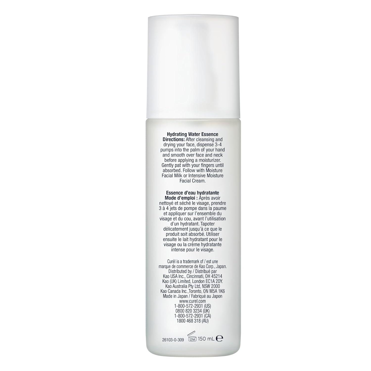 image:imageCurel Japanese Skin Care Hydrating Water Essence Toner Water Based Face Moisturizer for Dry Skin Serum for Face 5 OzHydrating Water Essence
