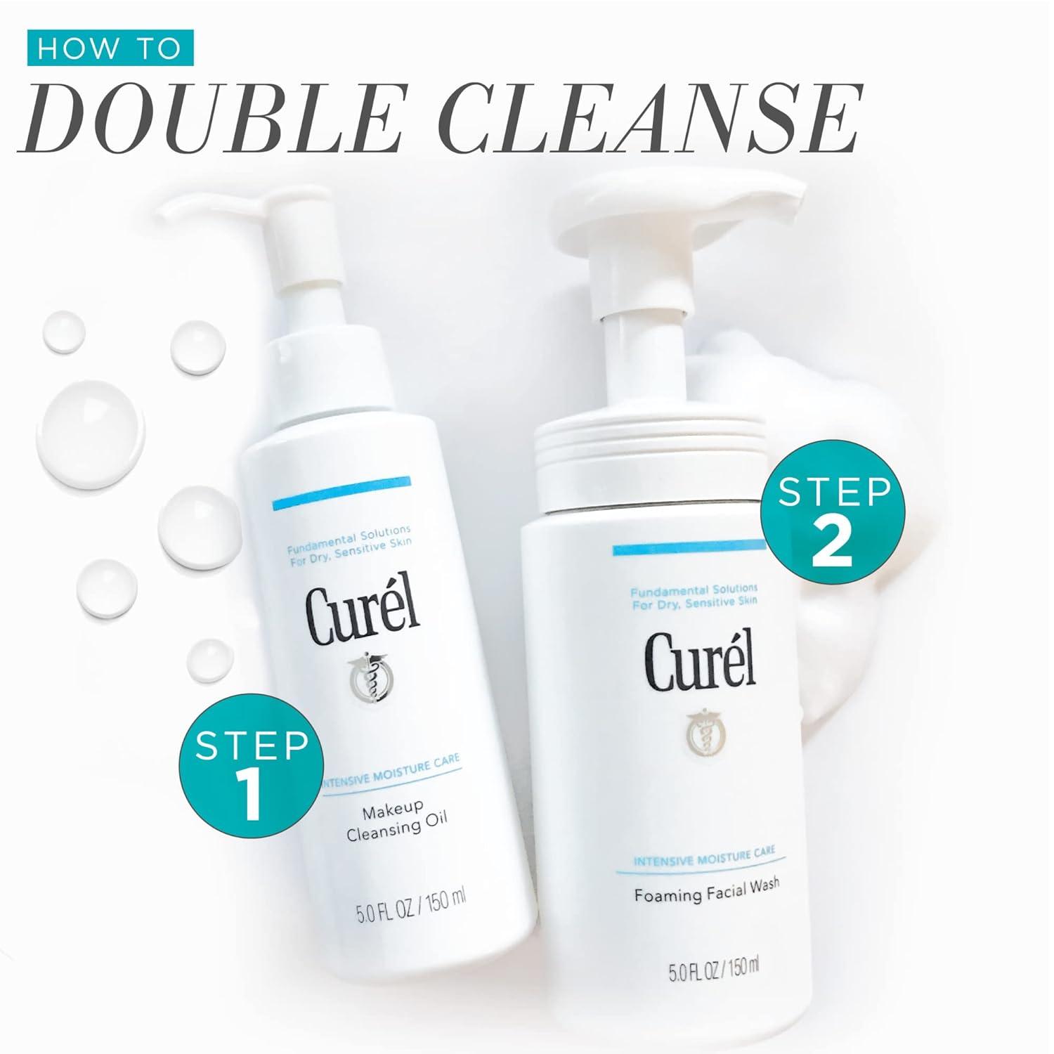 image:imageCurel Japanese Skin Care Makeup Cleansing Gel Waterproof Eye Makeup Remover and Gentle Facial Cleanser for Dry Sensitive Skin Step 1 of 2 45 Oz5 Fl Oz Pack of 1