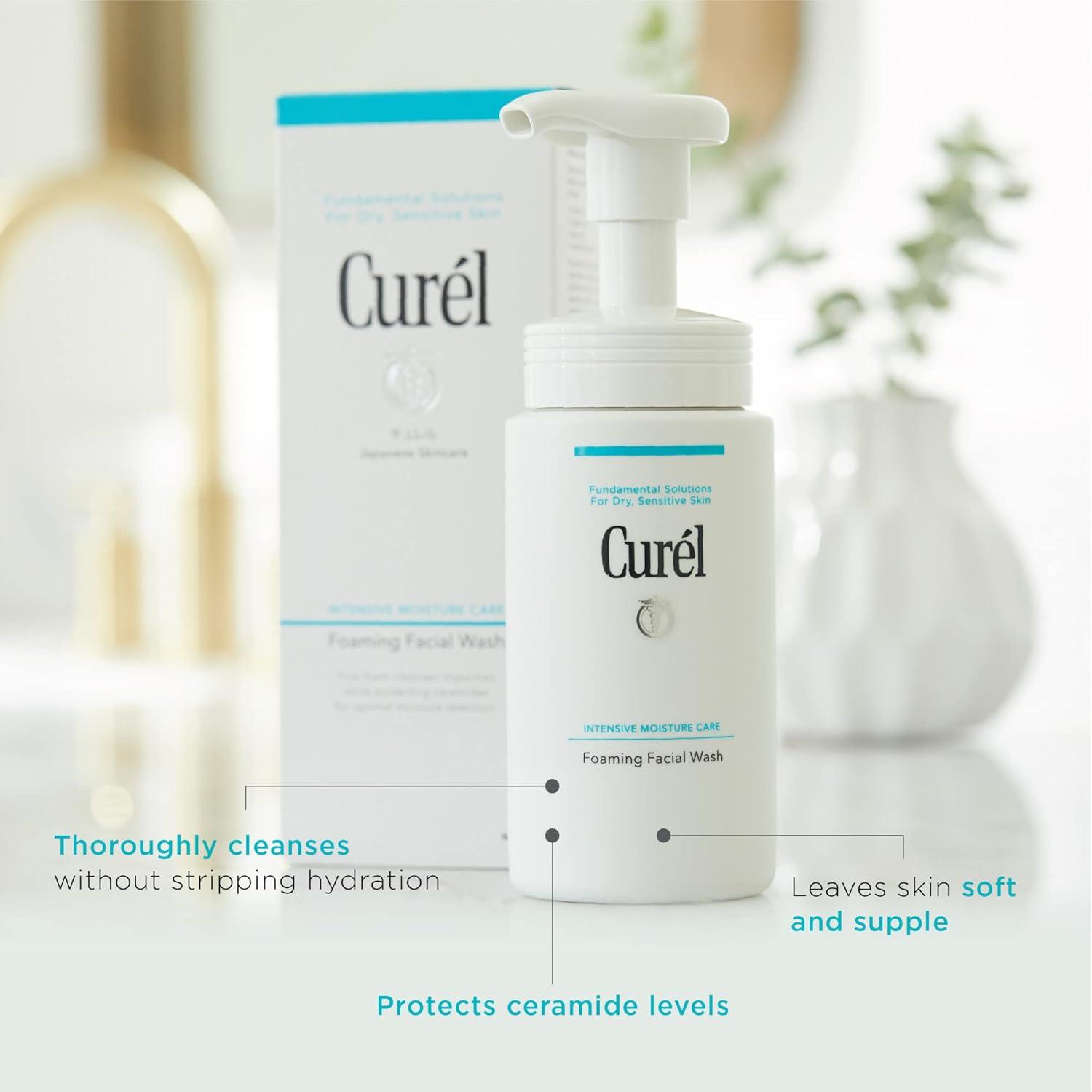 image:imageCurel Japanese Skin Care Makeup Cleansing Gel Waterproof Eye Makeup Remover and Gentle Facial Cleanser for Dry Sensitive Skin Step 1 of 2 45 Oz5 Fl Oz Pack of 2