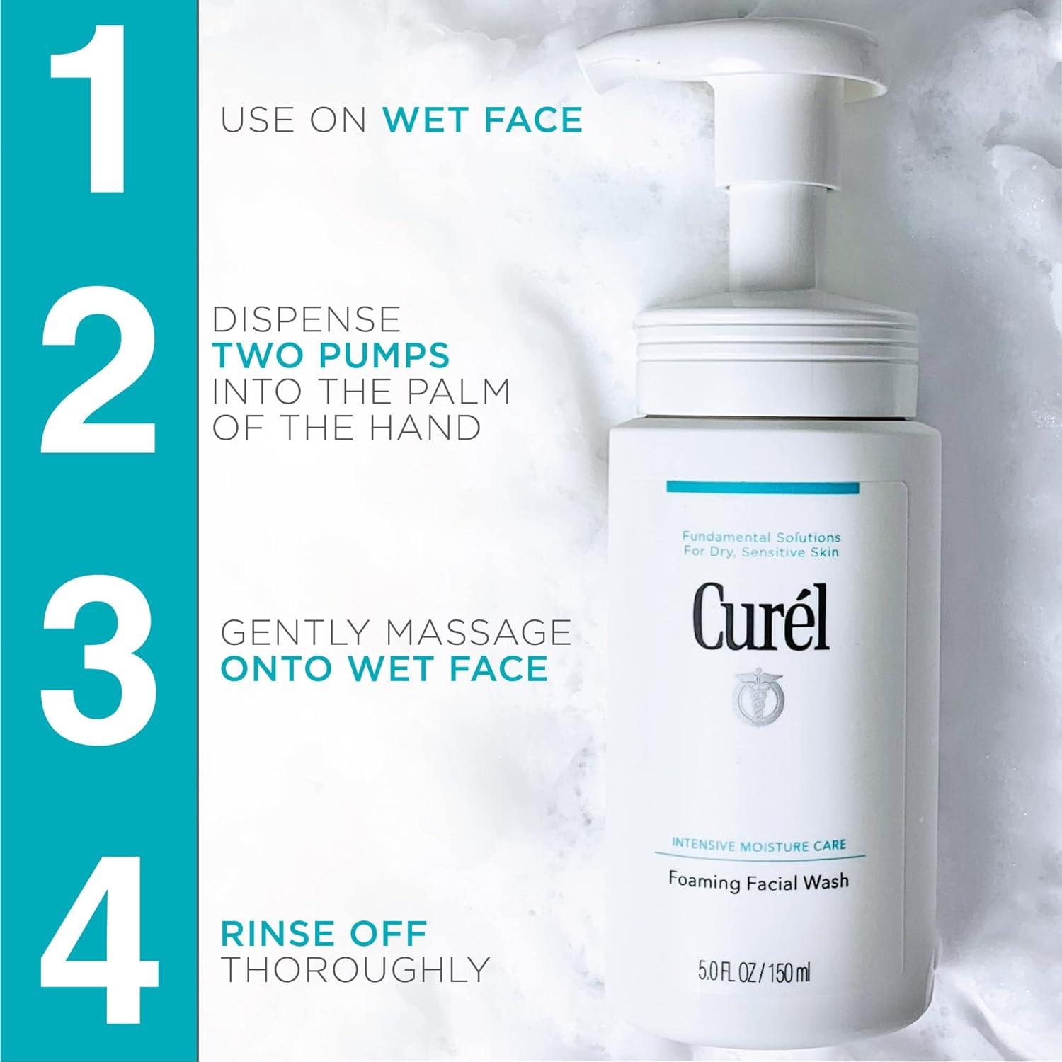 image:imageCurel Japanese Skin Care Makeup Cleansing Gel Waterproof Eye Makeup Remover and Gentle Facial Cleanser for Dry Sensitive Skin Step 1 of 2 45 Oz5 Fl Oz Pack of 2