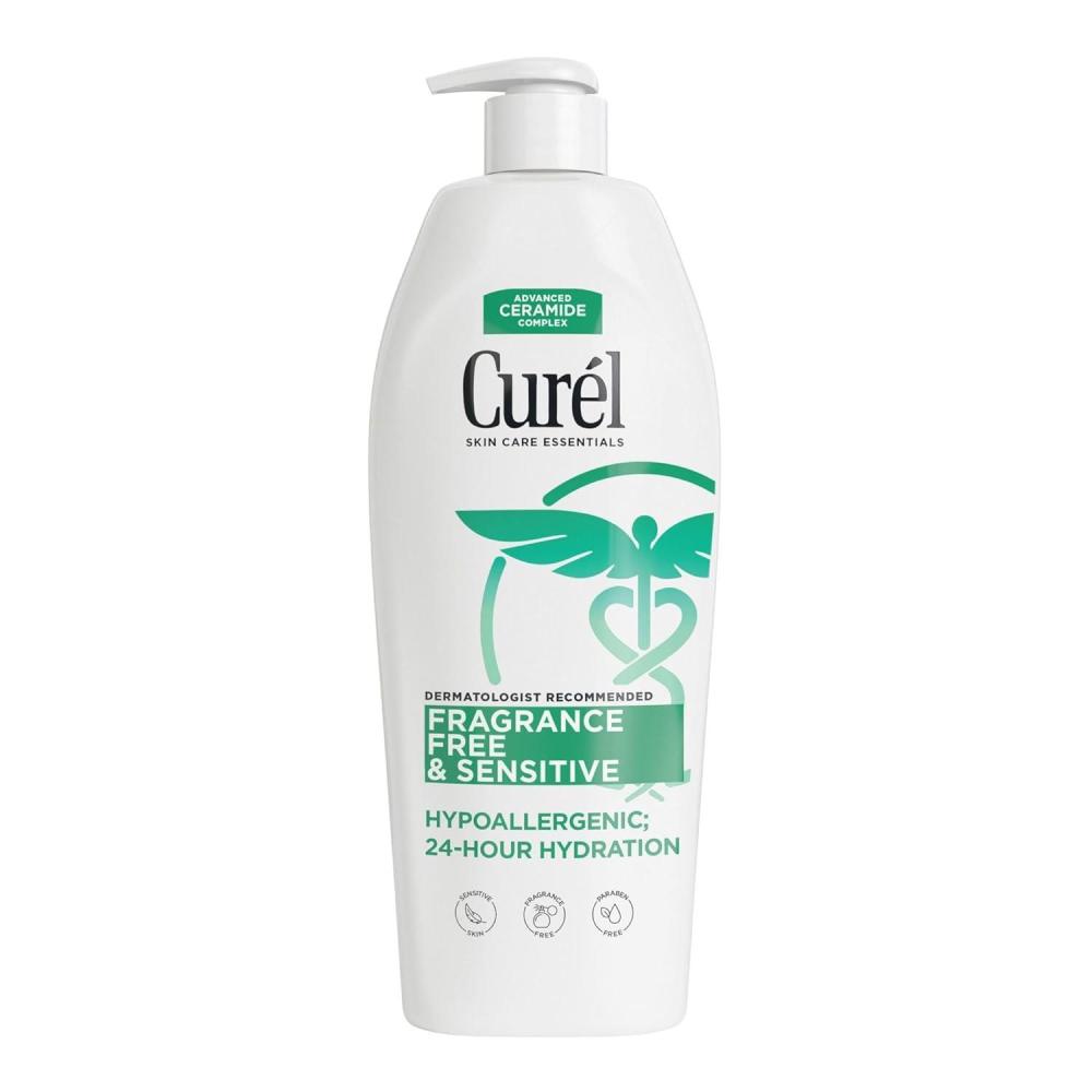 image:imageCurel Fragrance Free Comforting Body Lotion Unscented Dry Skin Moisturizer for Sensitive Skin with Advanced Ceramide Complex Repairs Moisture Barrier 20 oz13 Fl Oz Pack of 1