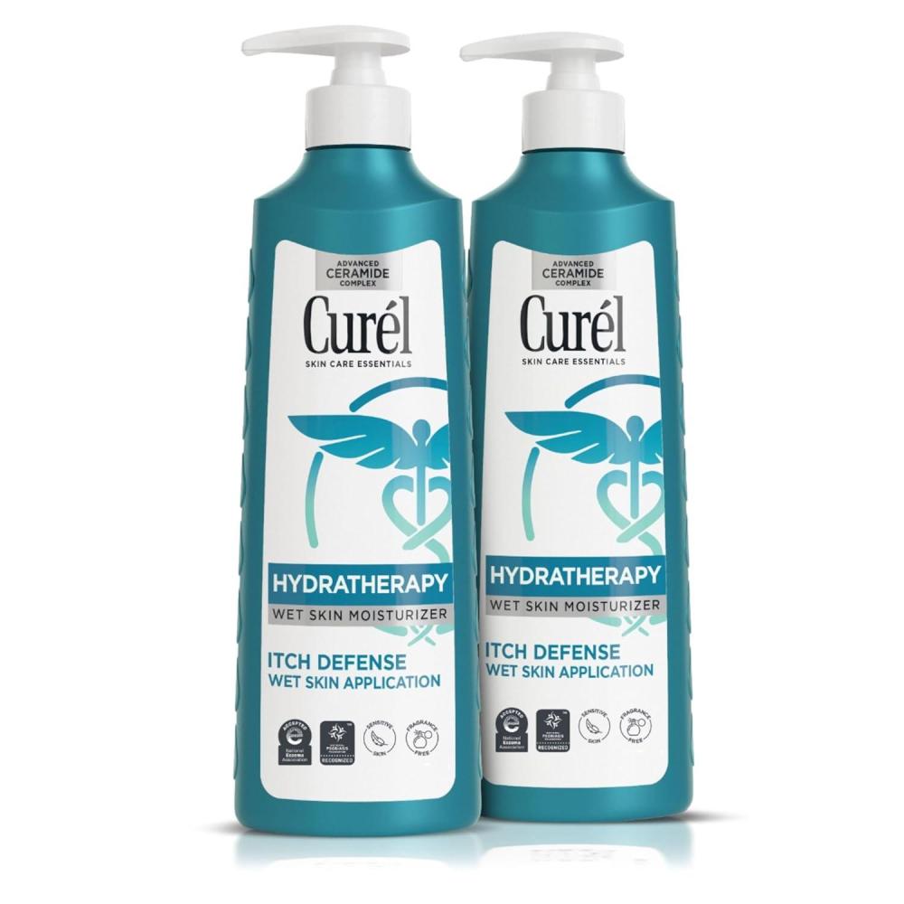 image:imageCurel Hydra Therapy In Shower Lotion Itch Defense Body Moisturizer with Advanced Ceramide Complex Vitamin E amp Oatmeal Extract 12 Oz Pack of 2