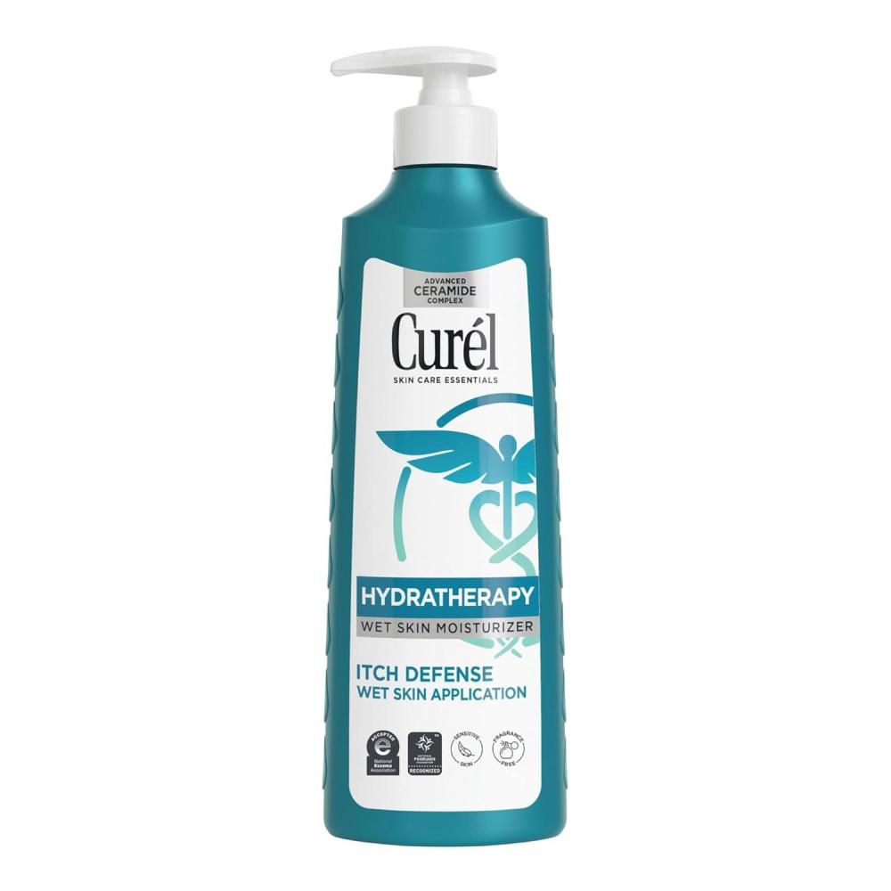 image:imageCurel Hydra Therapy Itch Defense Moisturizer Wet Skin Lotion with Advanced Ceramide Complex Vitamin E amp Oatmeal Extract Helps to Repair Moisture Barrier 12 Oz