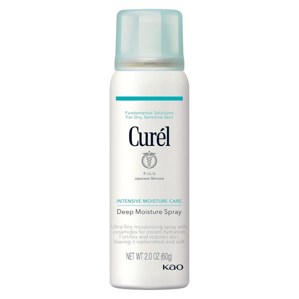image:imageCurel Japanese Skin Care Deep Moisture Travel Size Spray Moisturizer for Dry Skin Face Hydrating Spray with Ceramides 2 Oz