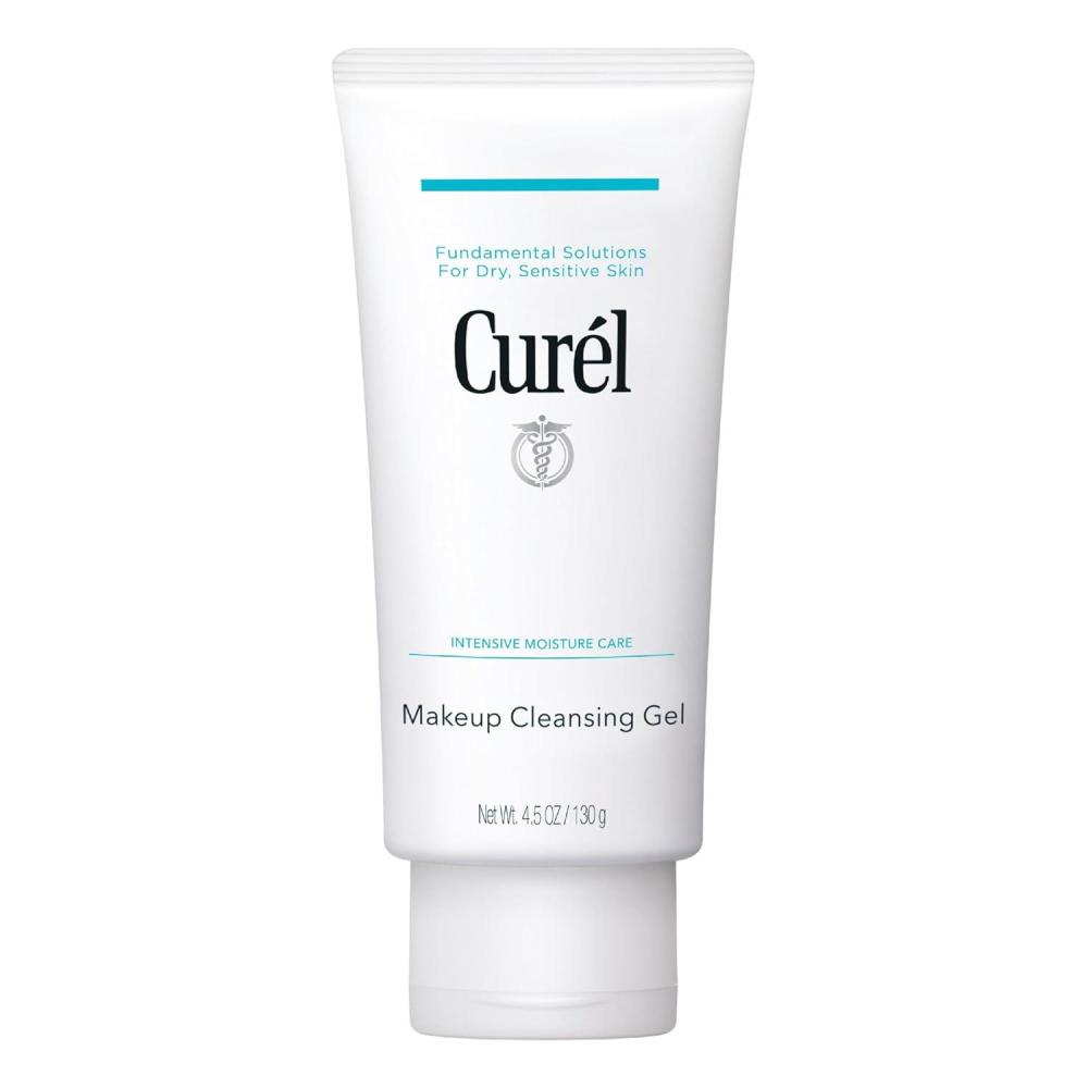image:imageCurel Japanese Skin Care Makeup Cleansing Gel Waterproof Eye Makeup Remover and Gentle Facial Cleanser for Dry Sensitive Skin Step 1 of 2 45 Oz45 Fl Oz Pack of 1