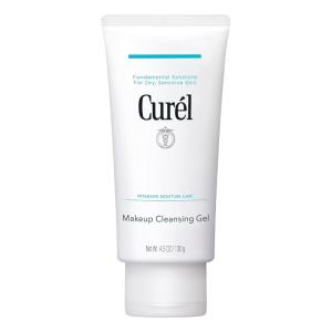 Curel Japanese Skin Care Makeup Cleansing Gel, Waterproof Eye Makeup Remover and Gentle Facial Cleanser for Dry, Sensitive Skin, Step 1 of 2, 4.5 Oz(4.5 Fl Oz (Pack of 1))