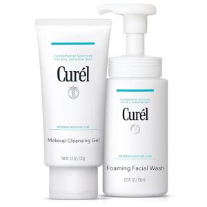 Curel Makeup Cleansing Gel and Face Wash(Cleansing Gel & Face Cream)