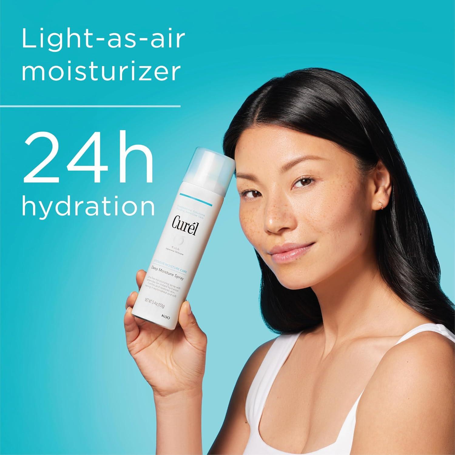 image:imageCurel Japanese Skin Care Deep Moisture Spray Moisturizer for Dry Skin Face Hydrating Spray with Ceramides 52 Oz