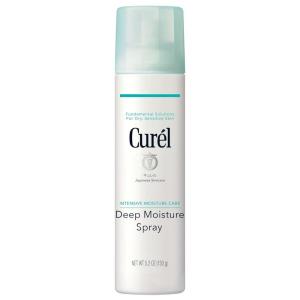 Curel Japanese Skin Care Deep Moisture Spray, Moisturizer for Dry Skin, Face Hydrating Spray with Ceramides, 5.2 Oz
